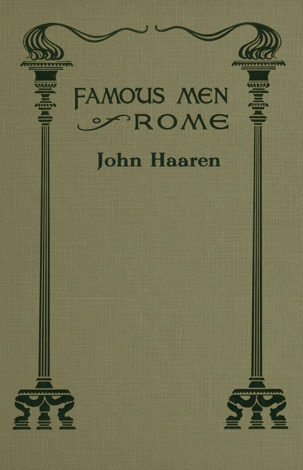 Cover of Famous Men of Rome by John Haaren & Addison Brown Poland