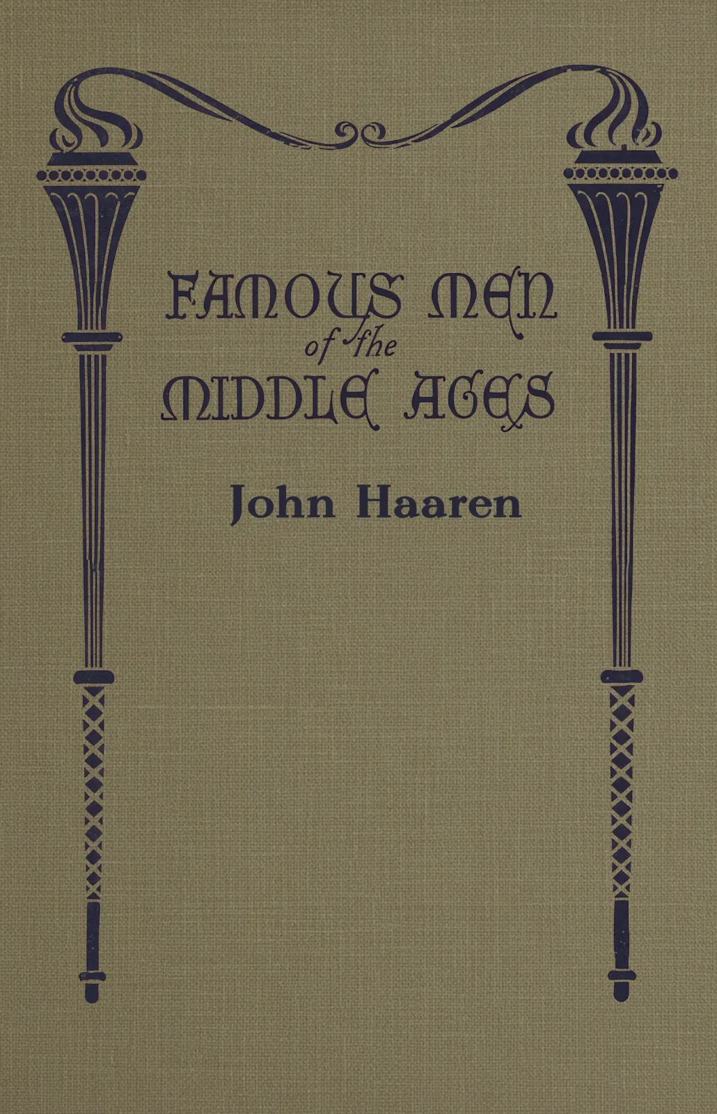 Cover of Famous Men of the Middle Ages by John Haaren & Addison Brown Poland