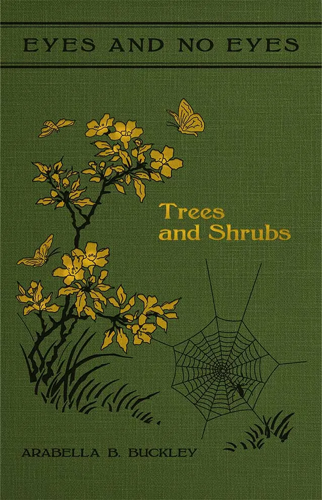 Cover of Trees and Shrubs by Arabella Buckley, Volume V of the Eyes and No Eyes Series